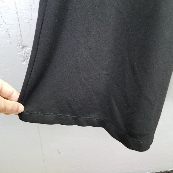 Betabrand Classic Dress Pant Yoga Petite 1X XL Bootcut Black Pull On Faux Pocket - Picture 5 of 15